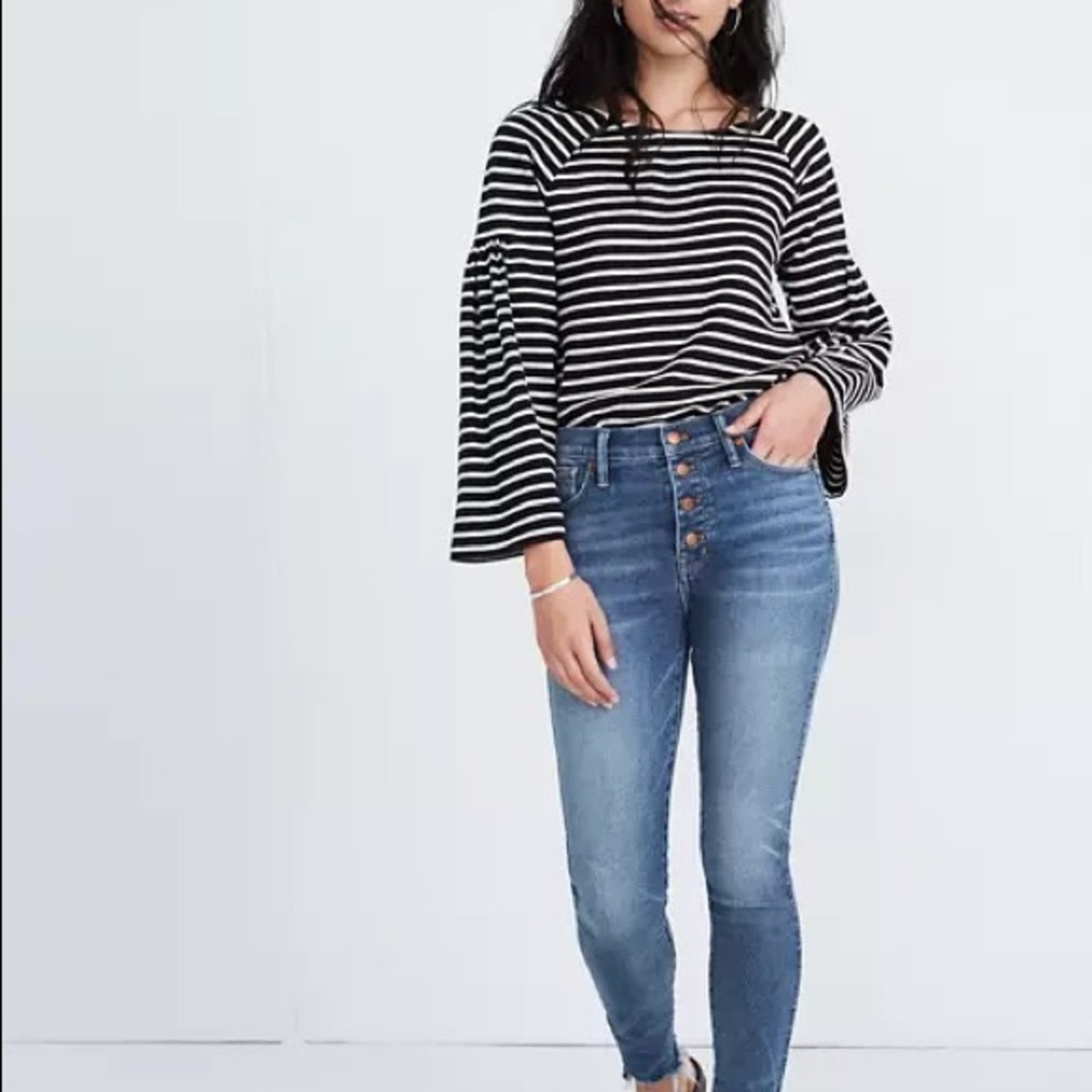 Madewell high rise skinny 27